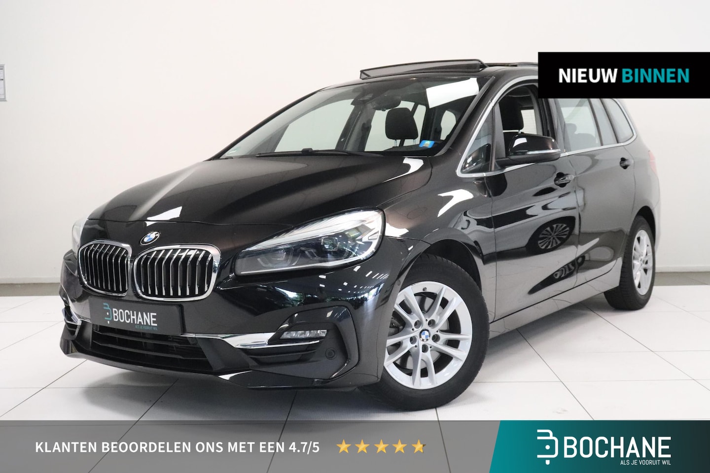 BMW 2-serie Gran Tourer - 218i 7p. Executive Launch Edition | Panoramadak | Navigatie | Trekhaak | LED koplampen | - AutoWereld.nl