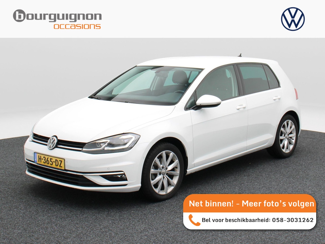 Volkswagen Golf - 1.5 TSi 150 Pk Automaat Highline | Trekhaak | Adaptive Cruise | Camera | CarPlay | Climatr - AutoWereld.nl