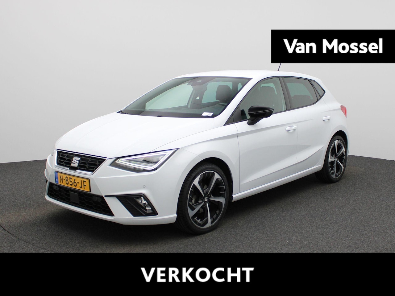 SEAT Ibiza - 1.0 EcoTSI FR Business Intense | Half Leder | Beats Audio | Stoelverwarming | Camera | LED - AutoWereld.nl