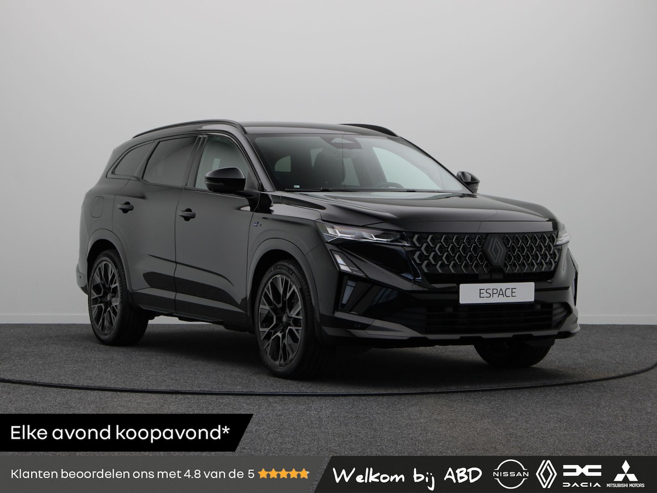Renault Espace - E-Tech full hybrid 200pk esprit Alpine 7p. | Full option | Pano. dak | HUD | Active driver - AutoWereld.nl