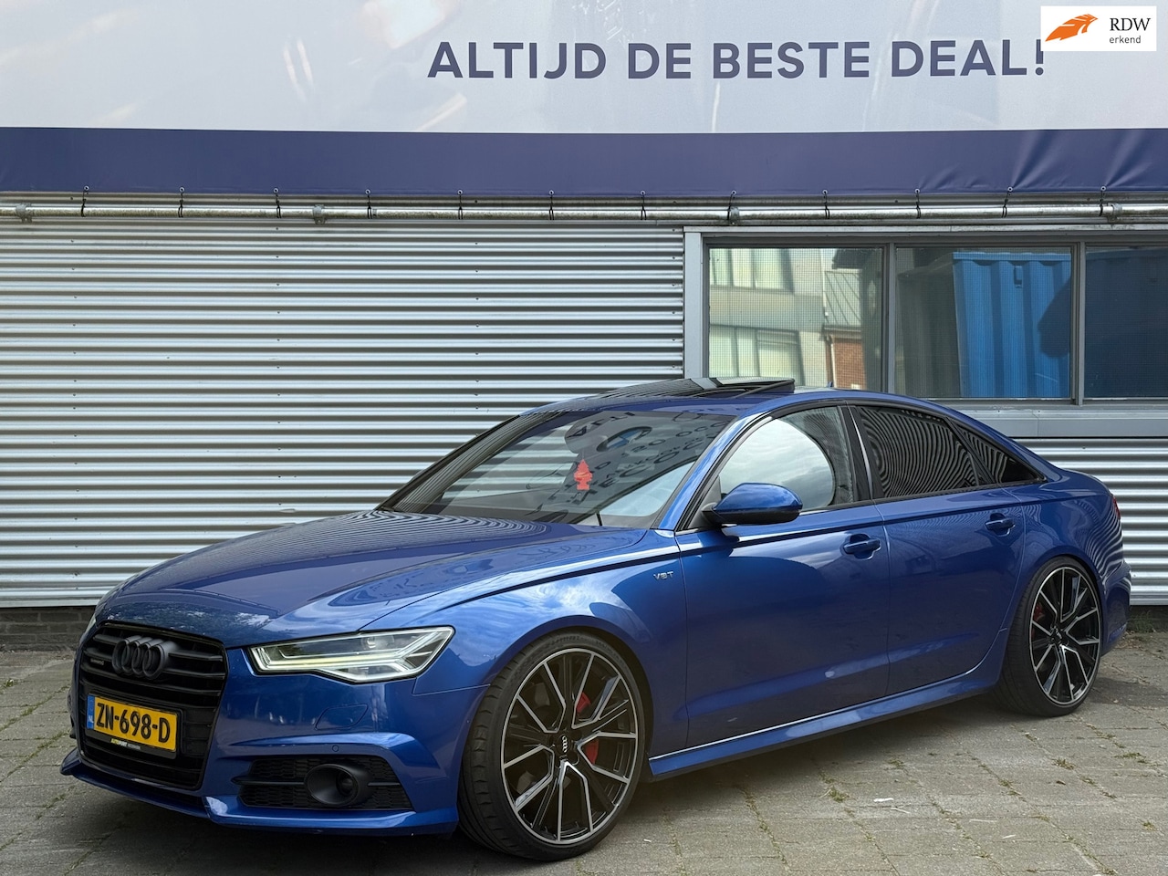 Audi A6 Limousine - 3.0 TDI BiT quattro Competition l Facelift l Schuifdak l ACC l Camera l Navi l Bose l - AutoWereld.nl