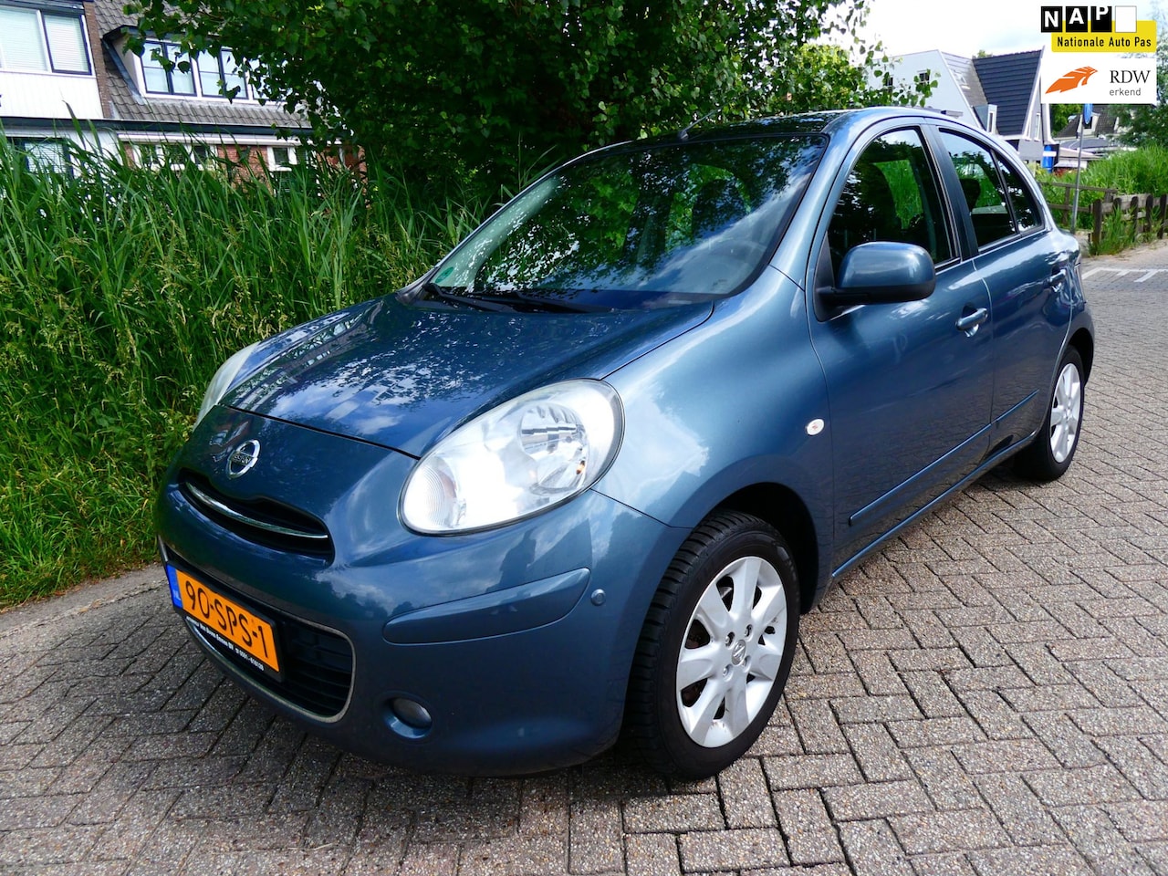 Nissan Micra - 1.2 DIG-S Tekna 5-deurs 2e eig. Clima Navi Panorama - AutoWereld.nl