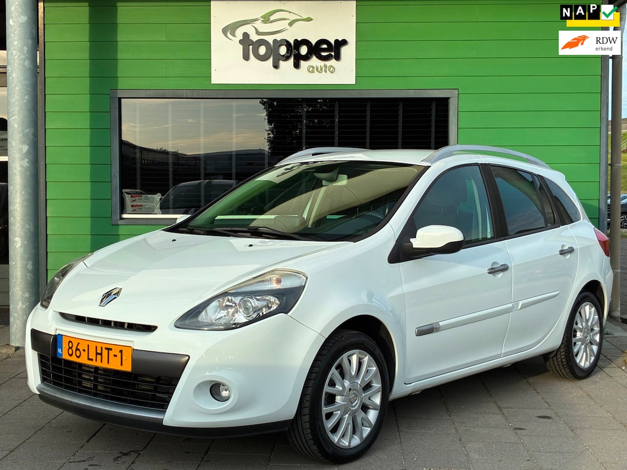 Renault Clio Estate - 1.2 TCE Dynamique|1e Eigenaar|Navigatie|D-Riem v.v.|CruiseControl|Trekhaak - AutoWereld.nl