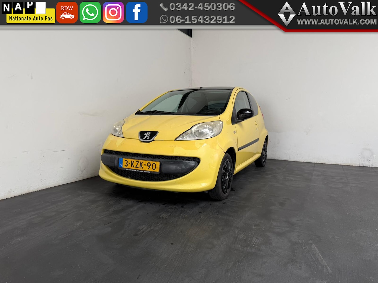 Peugeot 107 - 1.0-12V XR 1.0-12V XR - AutoWereld.nl