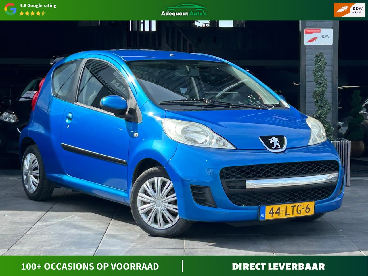 Peugeot 107 - 1.0-12V XS|Airco|El.Ramen|AUX|NAP|APK - AutoWereld.nl