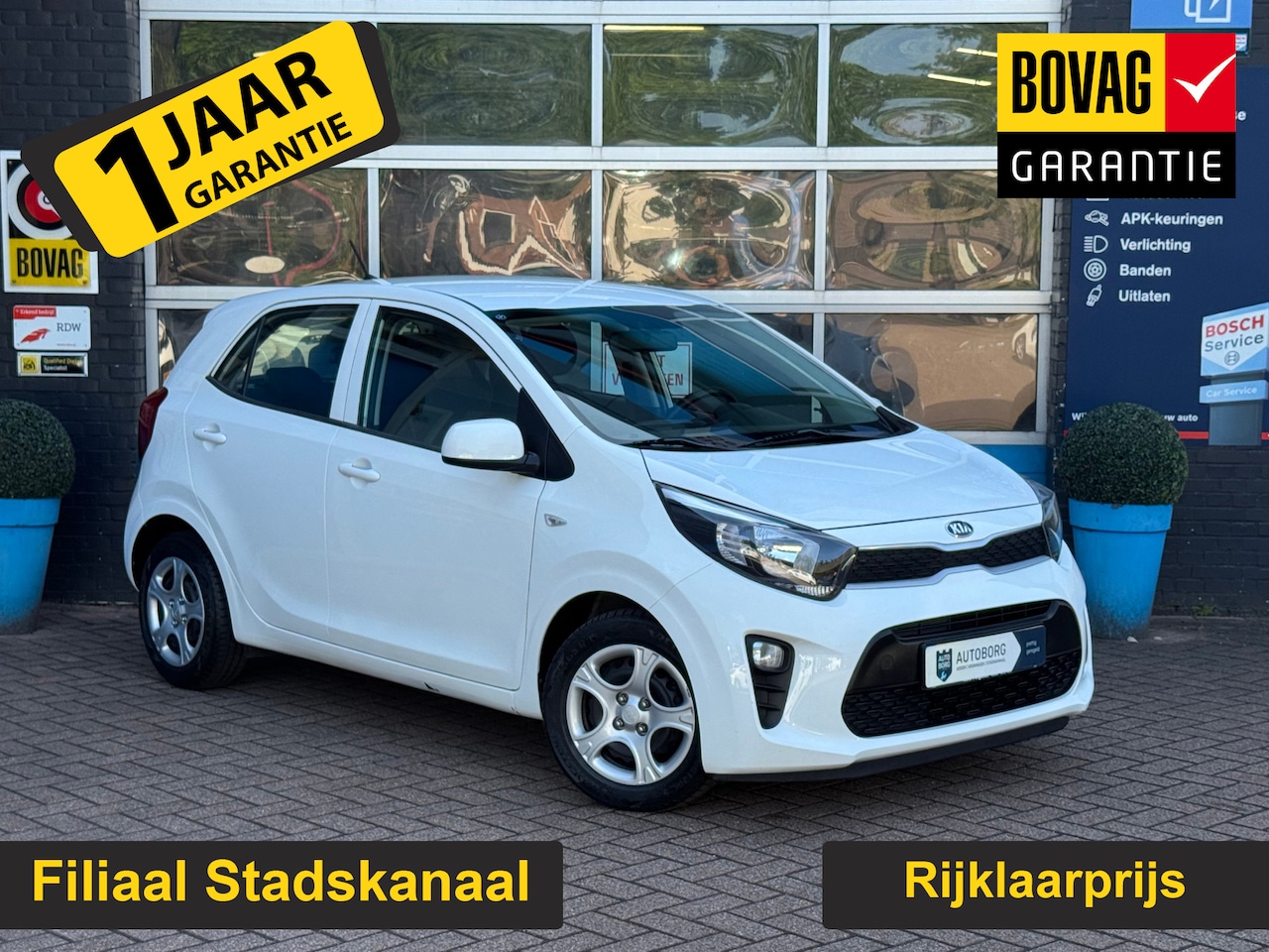 Kia Picanto - 1.0 CVVT EconomyPlusLine Gratis Afleverpakket! | Airconditioning | - AutoWereld.nl