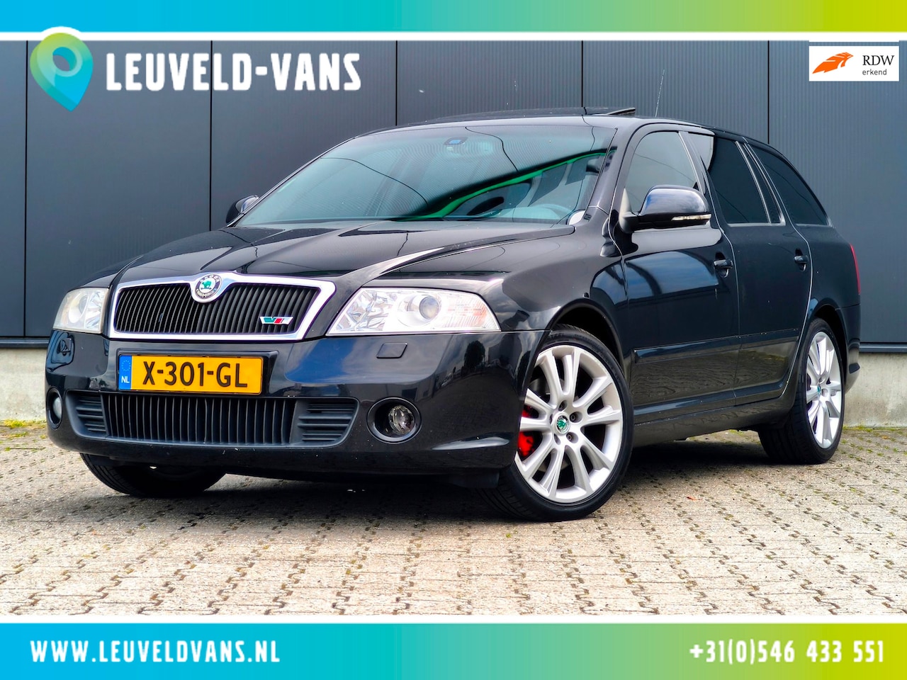 Skoda Octavia Combi - 2.0TDI RS 210PK DSG DAKRAAM CRUISE CLIMA - AutoWereld.nl