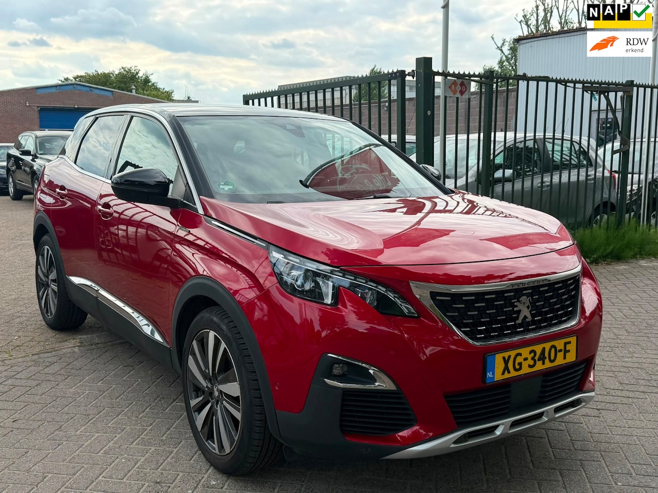 Peugeot 3008 - 1.2 PureTech GT Line Deler onderhouden 360 graden camera achteruit camera carplay dodehoek - AutoWereld.nl
