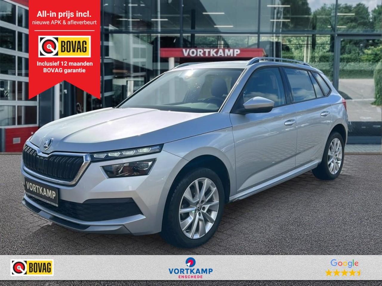 Skoda Kamiq - 1.0 TSI STYLE ELEK-KLEP/LED/CRUISE/PDC/STOELVERW/CARPLAY - AutoWereld.nl