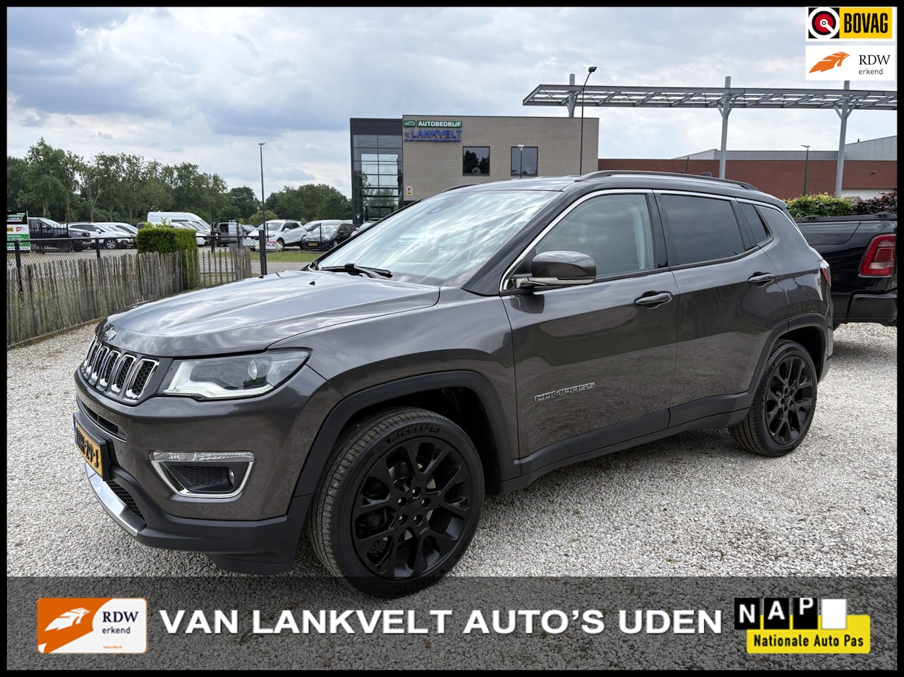 Jeep Compass - 1.4T Limited Xenon, trekhaak, Leder, BEATS - AutoWereld.nl