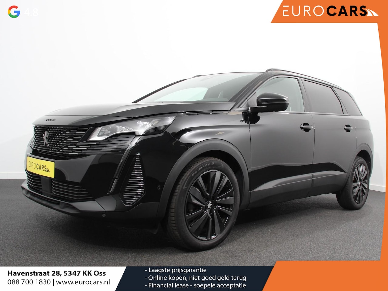 Peugeot 5008 - 1.2 PureTech 130pk Automaat GT Climate control Adaptive cruise control Achteruitrijd camer - AutoWereld.nl