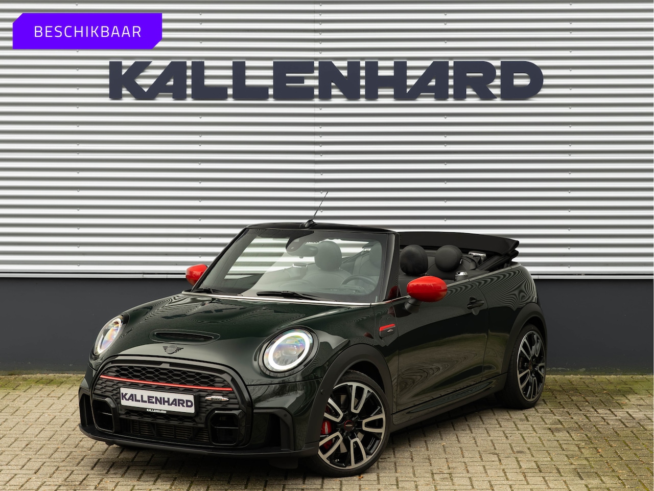 MINI Cabrio - Mini 2.0 John Cooper Works - Camera - Harman Kardon -Yours Leder - Head-Up - JCW - AutoWereld.nl