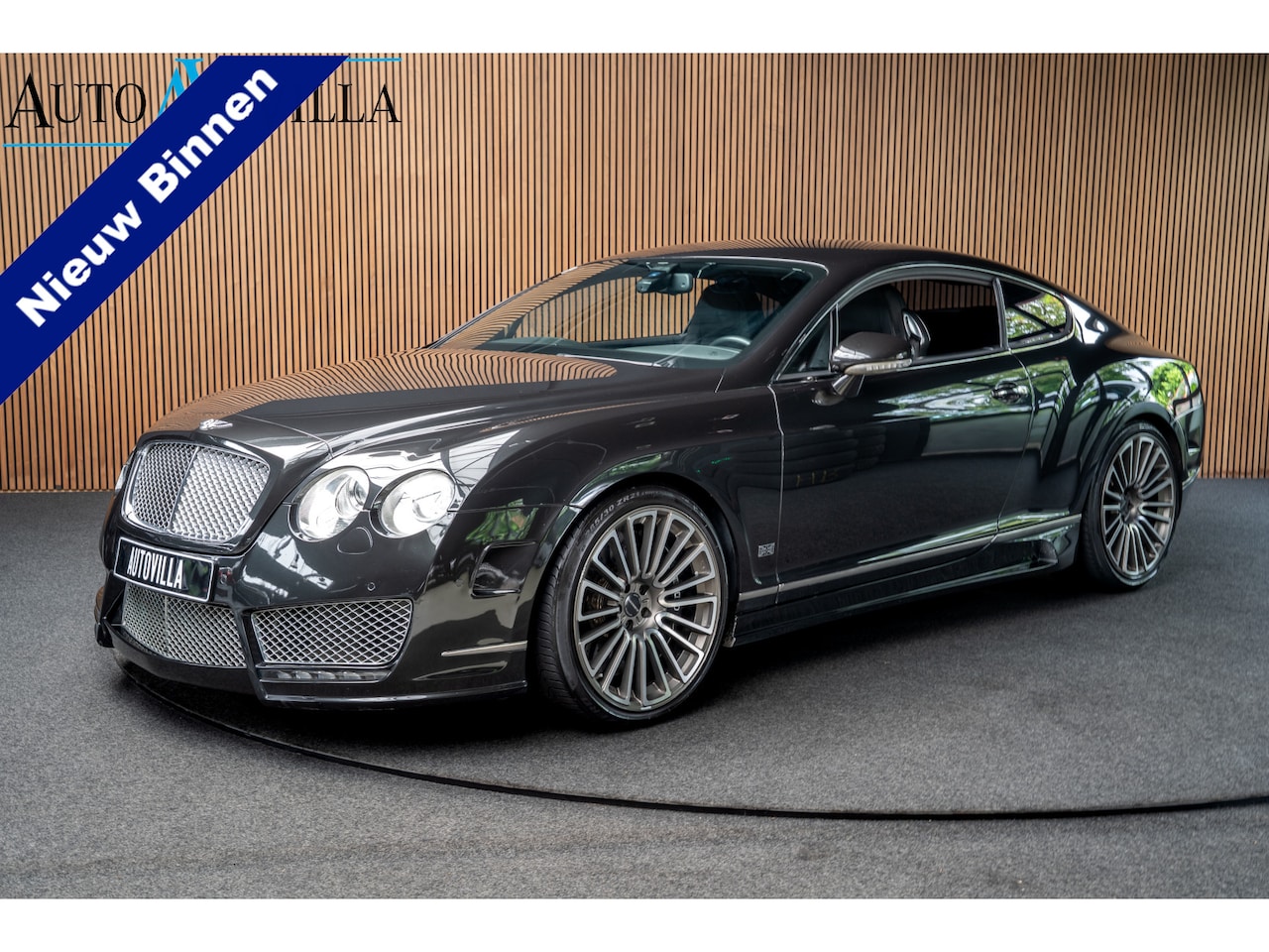 Bentley Continental GT - 6.0 W12 Mansory Massage Leer ACC Keyless Camera Luchtvering Elektr. verstelbare stoelen me - AutoWereld.nl