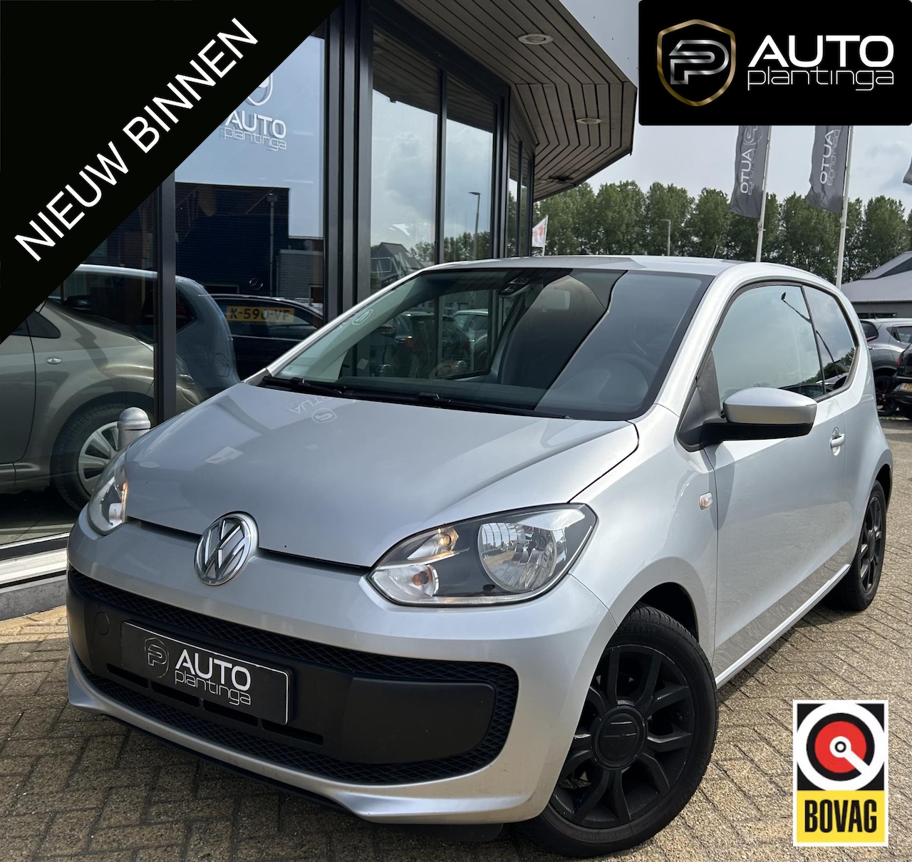 Volkswagen Up! - 1.0 move up! BlueMotion 75PK | Airco | Lichtmetalen Velgen | Privacy Glass | APK tot 06-02 - AutoWereld.nl