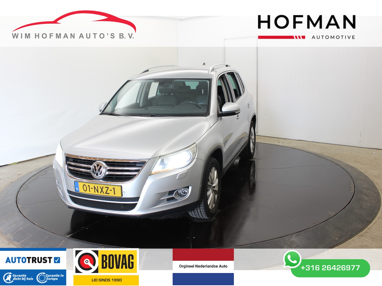 Volkswagen Tiguan - 2.0 TSI Sport&Style 170PK AWD EL Trekh 2200Kg Automaat Vol Leder - AutoWereld.nl
