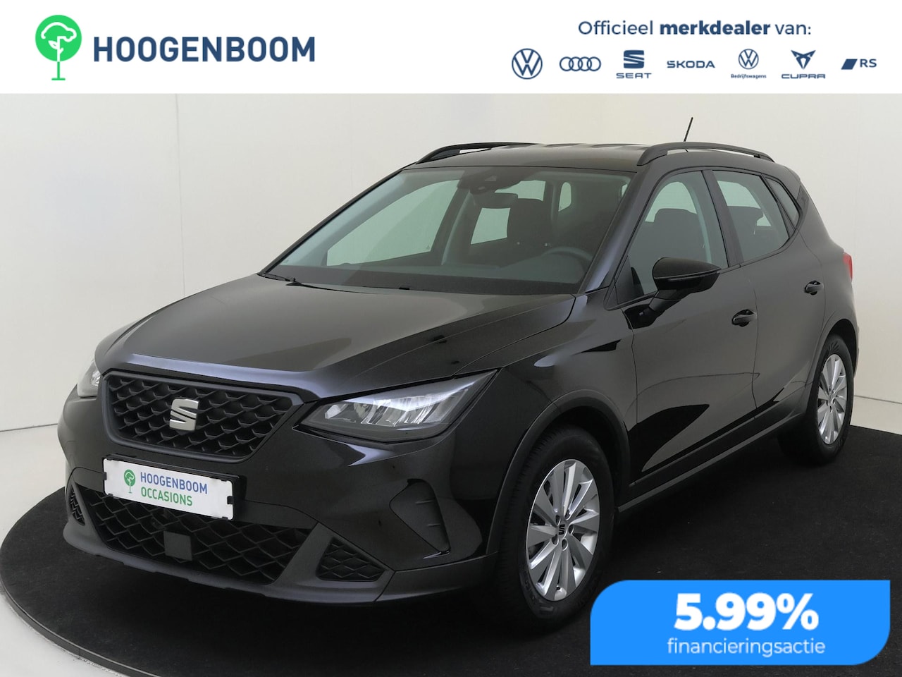 SEAT Arona - 1.0 EcoTSI Reference | CarPlay | Cruise control | Airco | Digital cockpit | Lane- en front - AutoWereld.nl