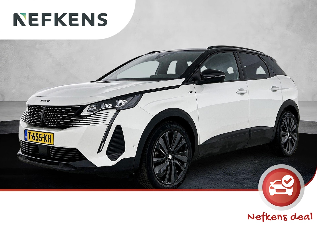 Peugeot 3008 - 1.2 130pk GT Automaat | Elektrische Klep | Navigatie | Camera Voor + Achter | Keyless Entr - AutoWereld.nl