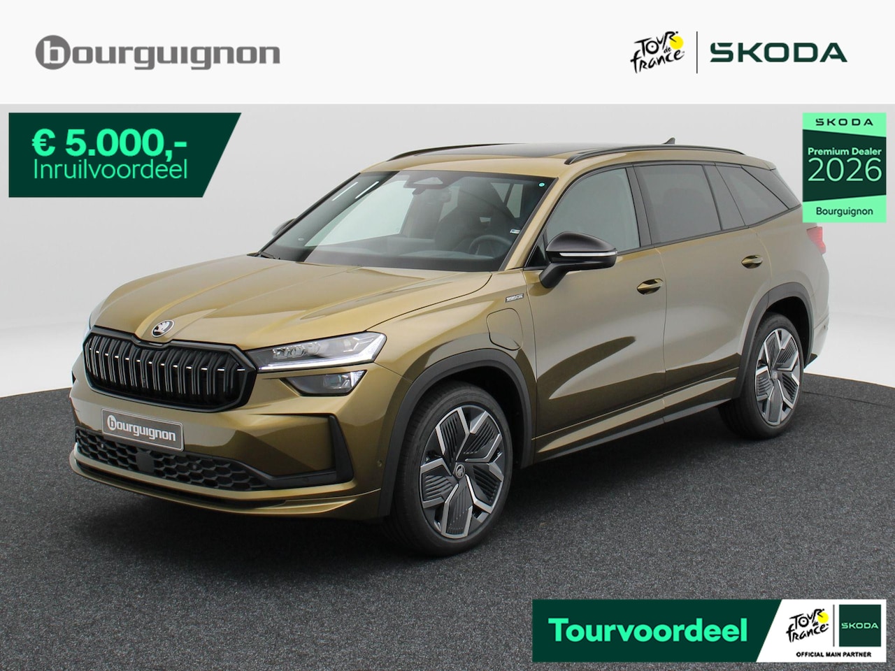 Skoda Kodiaq - Sportline Business 1.5 TSI PHEV 204 PK | Panoramadak | Head-up display | Trekhaak | 360 ca - AutoWereld.nl