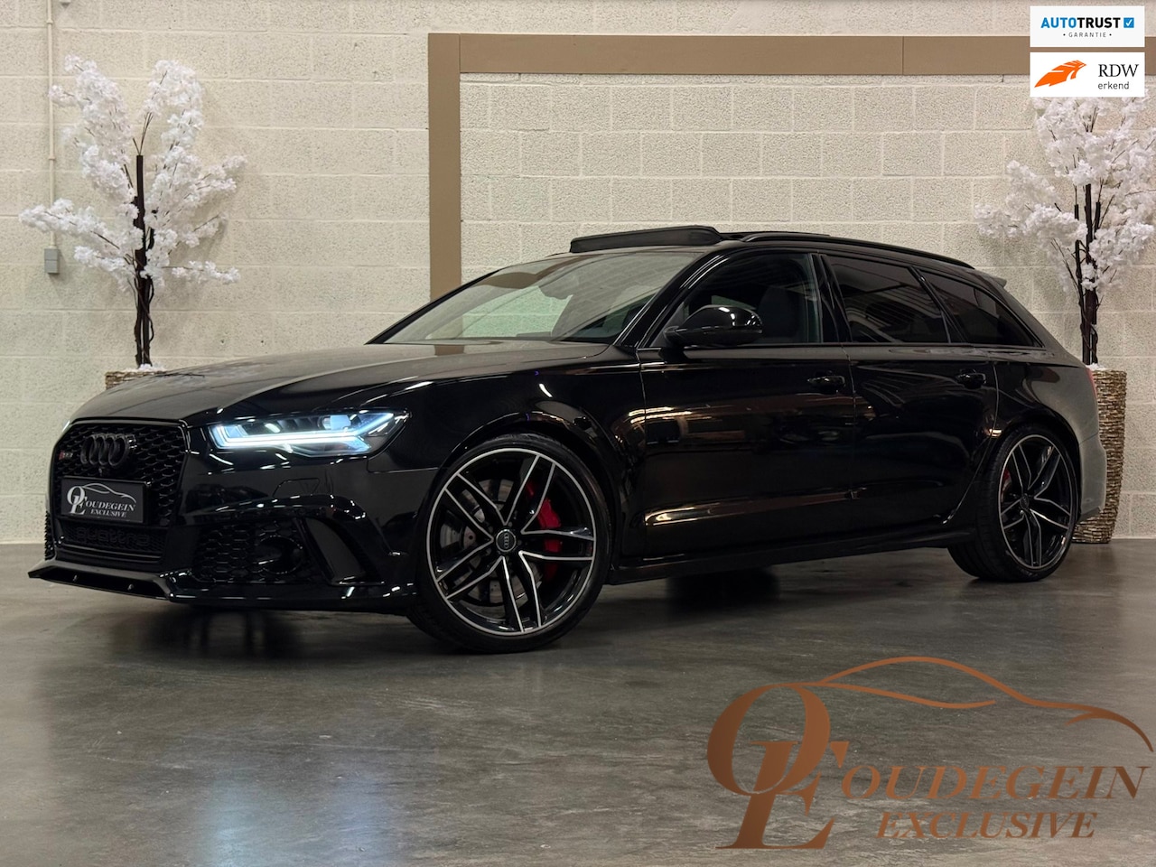 Audi A6 Avant - 4.0 TFSI RS6 Quattro Plus / Pano / Camera / Matrix Led / RS Seats / Memory / Dodehoek / - AutoWereld.nl
