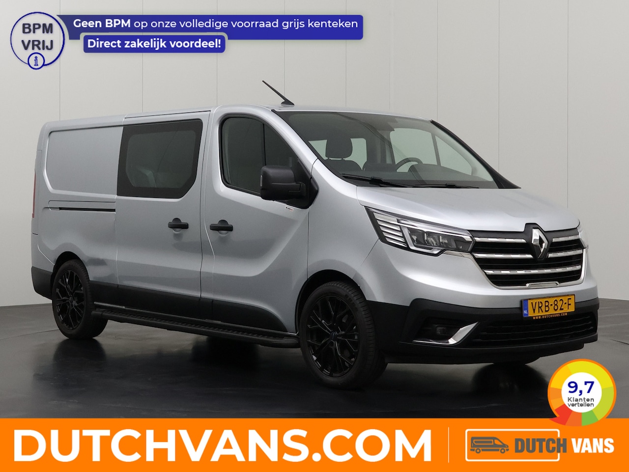 Renault Trafic - 2.0DCi Edition Lang Dubbele Cabine | 6-Persoons | Multimedia | Airco | Cruise | Led - AutoWereld.nl