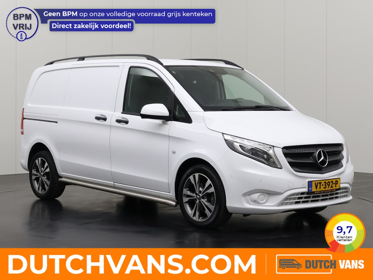 Mercedes-Benz Vito - Exclusive | Led | Leder | Trekhaak | Camera | Airco | Cruise | 3-Zits | Betimmering - AutoWereld.nl