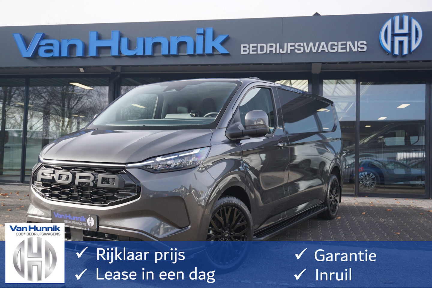 Ford Transit Custom - 320L 2.5 PHEV Hybride 233PK JWR EDITION PRIJS INCL. BPM !! 13" Navi, Adap. Cruise, Camera, - AutoWereld.nl