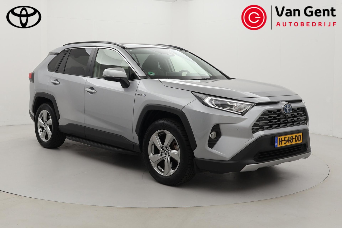 Toyota RAV4 - 2.5 Hybrid AWD Executive | Panoramadak | Trekhaak | Treeplanken | Dodehoek detectie | Lede - AutoWereld.nl