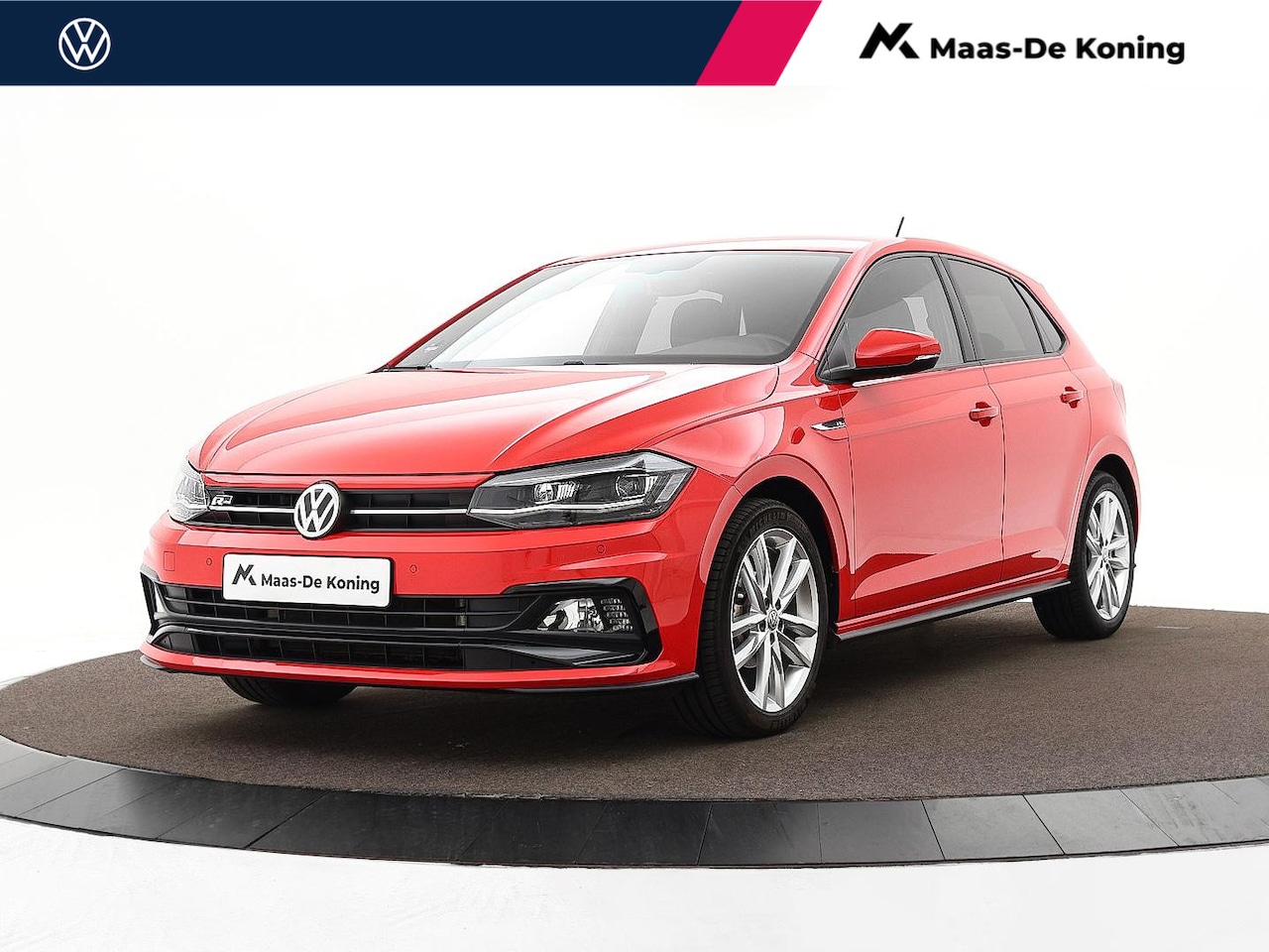 Volkswagen Polo - 1.0 TSI 95pk Highline · R-line exterieur · Apple/Android Car Play · 17"Velgen · ACC · Acti - AutoWereld.nl