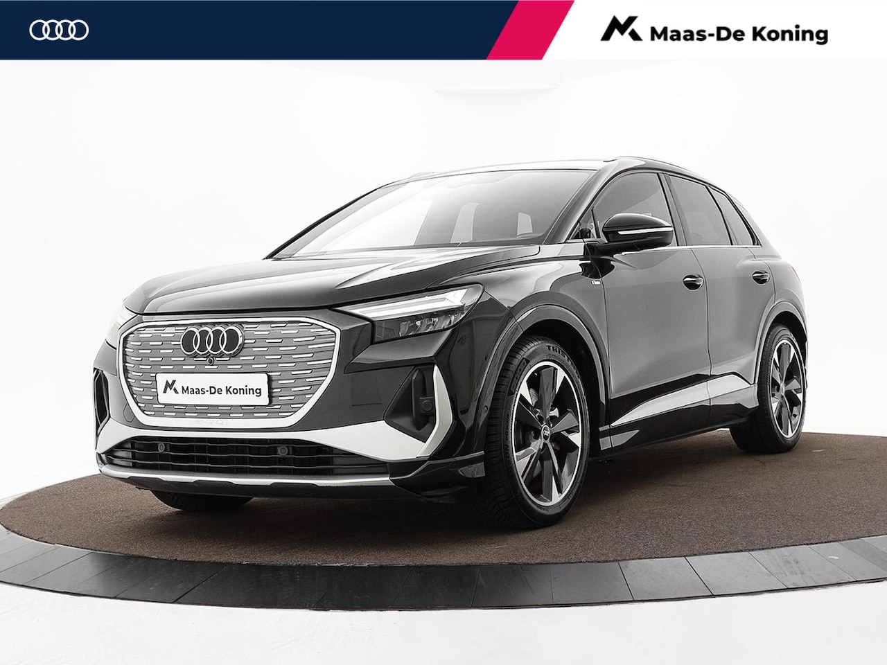 Audi Q4 e-tron - 40 S edition 77 kWh · SOH 97,4% · Panoramadak · Camera · Head-Up Display · Stoelverwarming - AutoWereld.nl