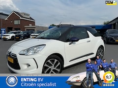 Citroën DS3 Cabrio - 1.2 VTi SO CHIC NAVI ECC HIFI PACK HIFI DISRIEM VERVANGEN