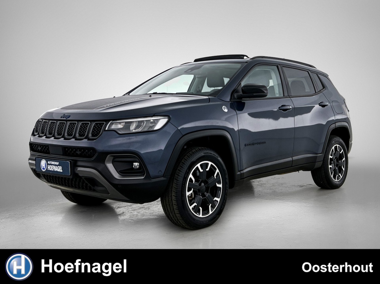 Jeep Compass - 4xe 240 Plug-in Hybrid | Automaat | Adaptive Cruise | Camera | Navigatie | Leder | Panoram - AutoWereld.nl