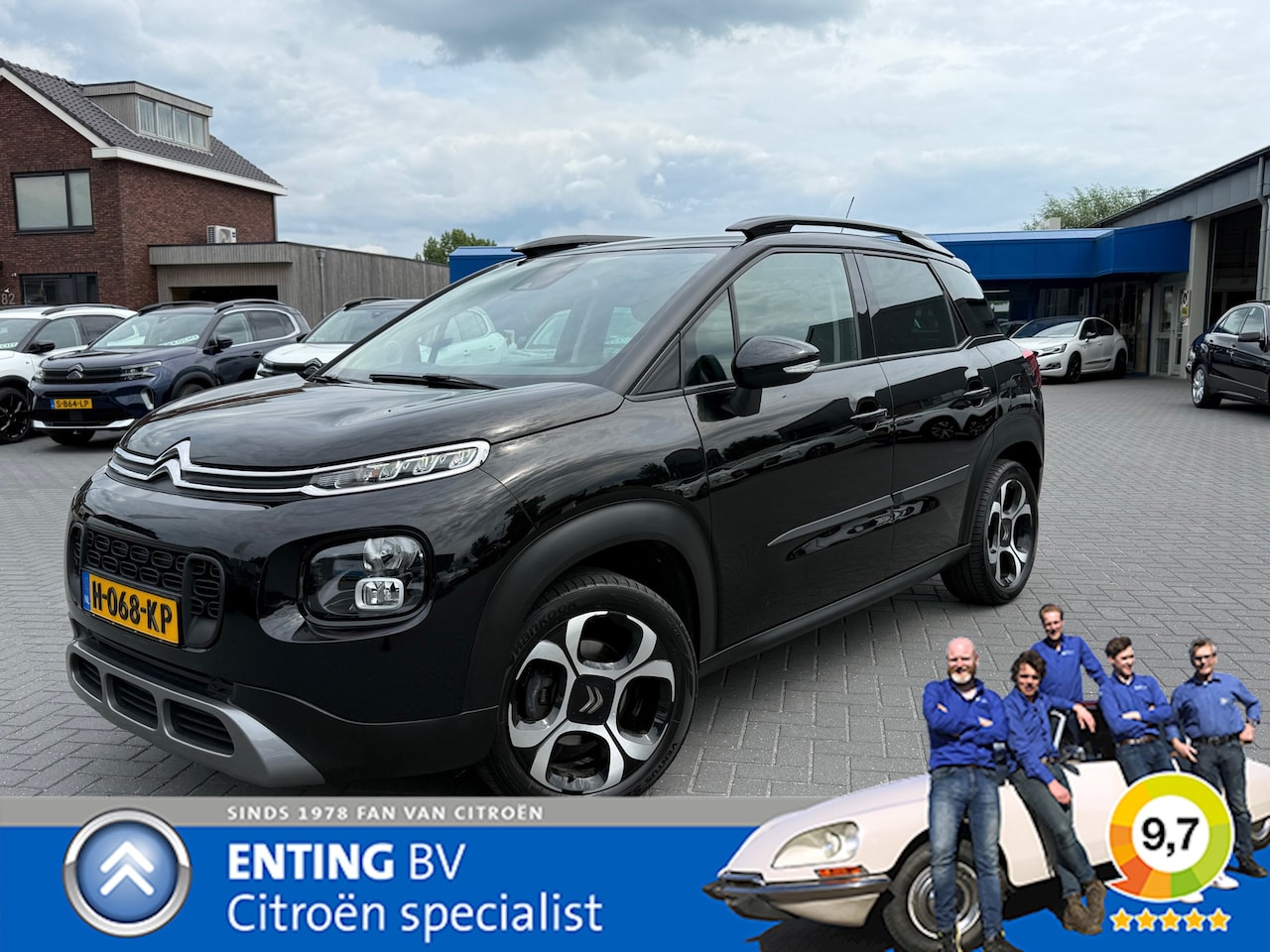 Citroën C3 Aircross - 1.2 PT 110 SHINE H6 ECC NAVI 17 INCH NIEUWE DISTRIBUTIERIEM+ NIEUWE BANDEN - AutoWereld.nl