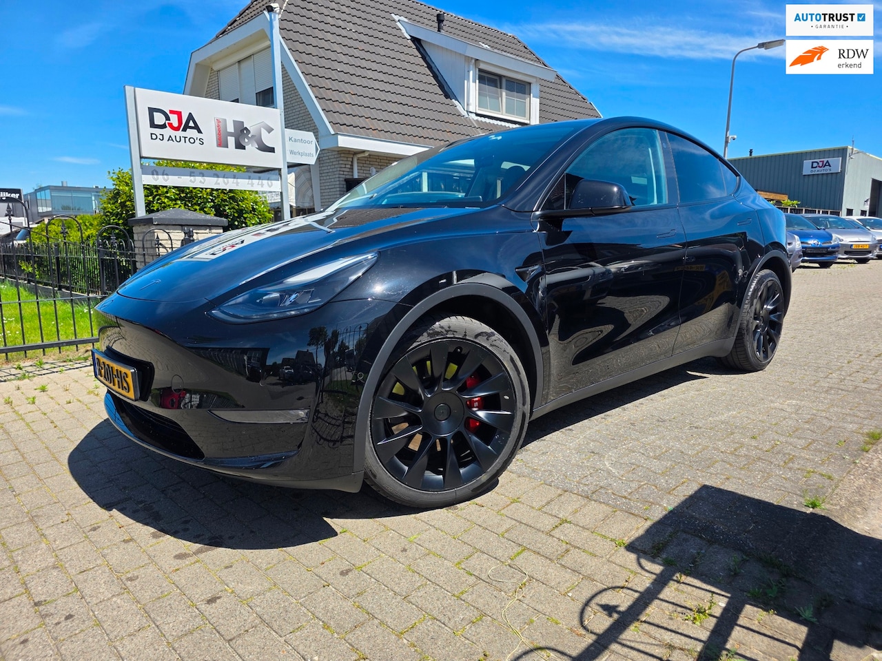 Tesla Model Y - Long Range AWD 75 kWh Garantie pakket mogelijk! - AutoWereld.nl