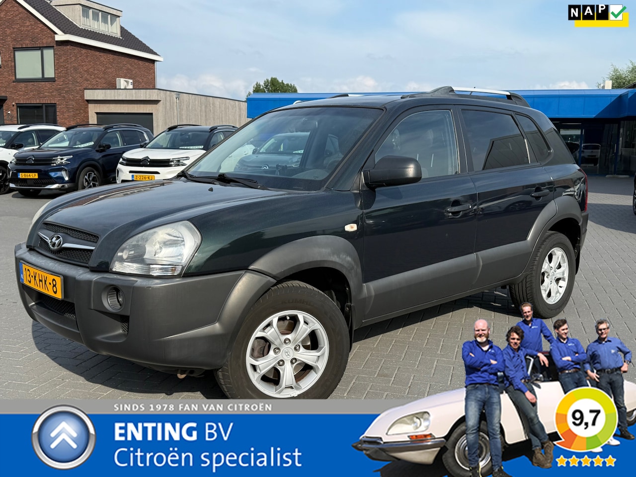 Hyundai Tucson - 2.0i ACTIVE AIRCO TREKHAAK GOED ONDERHOUDEN - AutoWereld.nl