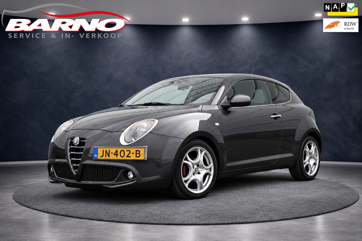 Alfa Romeo MiTo - 0.9 TwinAir Exclusive CRUISE|LEDER|PDC - AutoWereld.nl