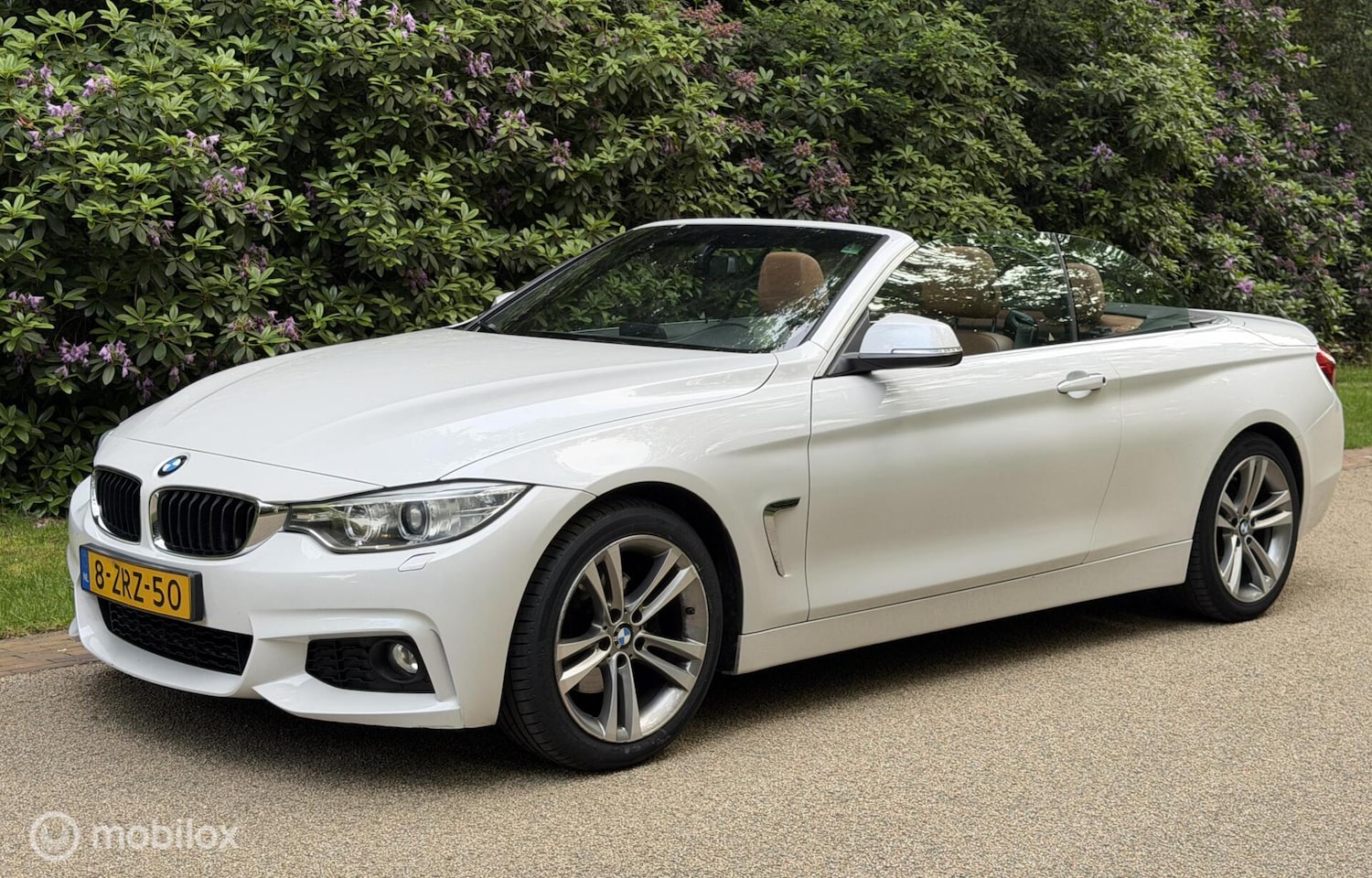 BMW 4-serie Cabrio - 420d High Executive Leer Navi Stoelverwar - AutoWereld.nl