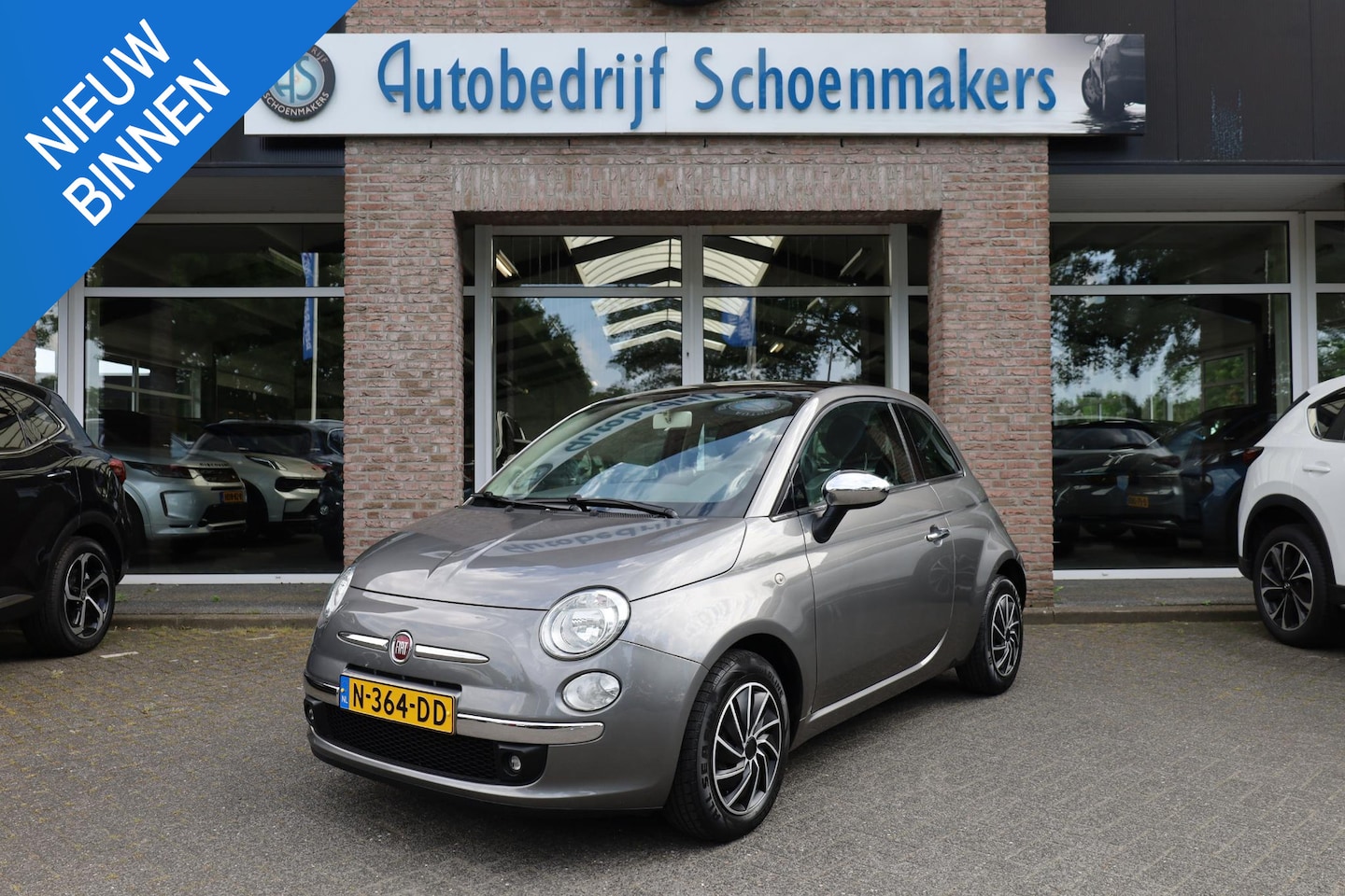 Fiat 500 - 1.2 Lounge PANO AIRCO AUX PARKEERSENSOR LMV - AutoWereld.nl