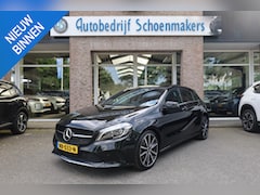 Mercedes-Benz A-klasse - 180 Lease Edition Plus PANO STOELVERW. HALF-LEER CAMERA NL-AUTO ZWARTE-HEMEL NAVI CRUISE C