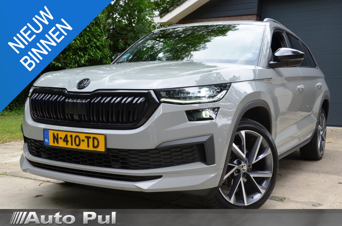 Skoda Kodiaq - 1.5 TSI Sportline Business Automaat/Navi/Led/Ecc/Pdc/Achteruitrij-camera/Stuur&Stoelverwar - AutoWereld.nl