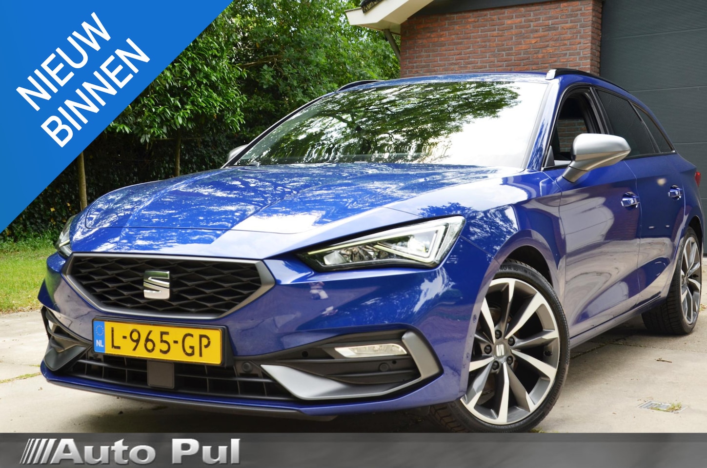 SEAT Leon Sportstourer - 1.5 eTSI FR Business Intense Automaat/Led/Pdc/Ecc/Virtual Cockpit/Cr-Control adaptief/Priv - AutoWereld.nl