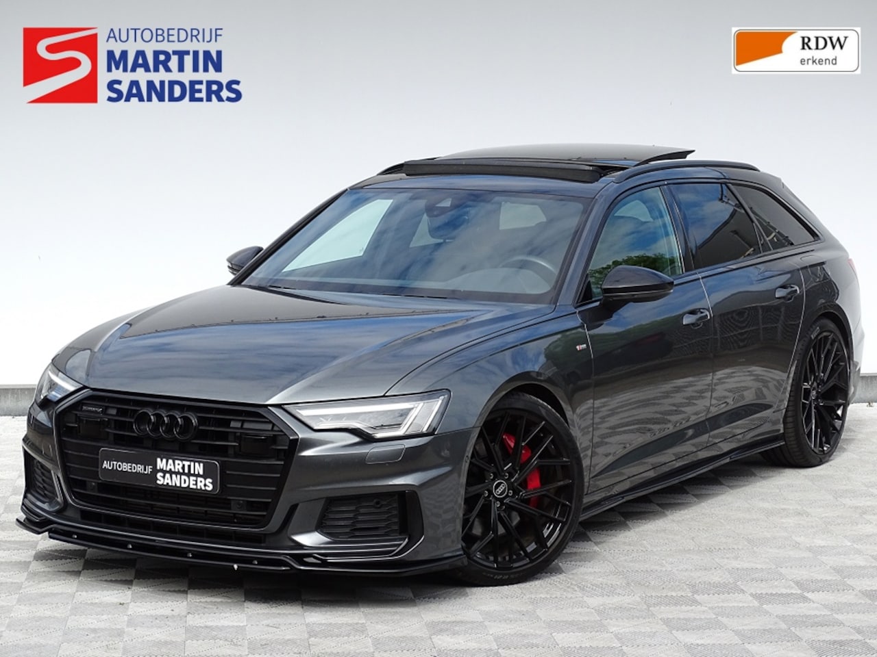Audi A6 Avant - Avant 55 TFSI e quatro Competition Pano Leer Sfeerverlichting ACC - AutoWereld.nl