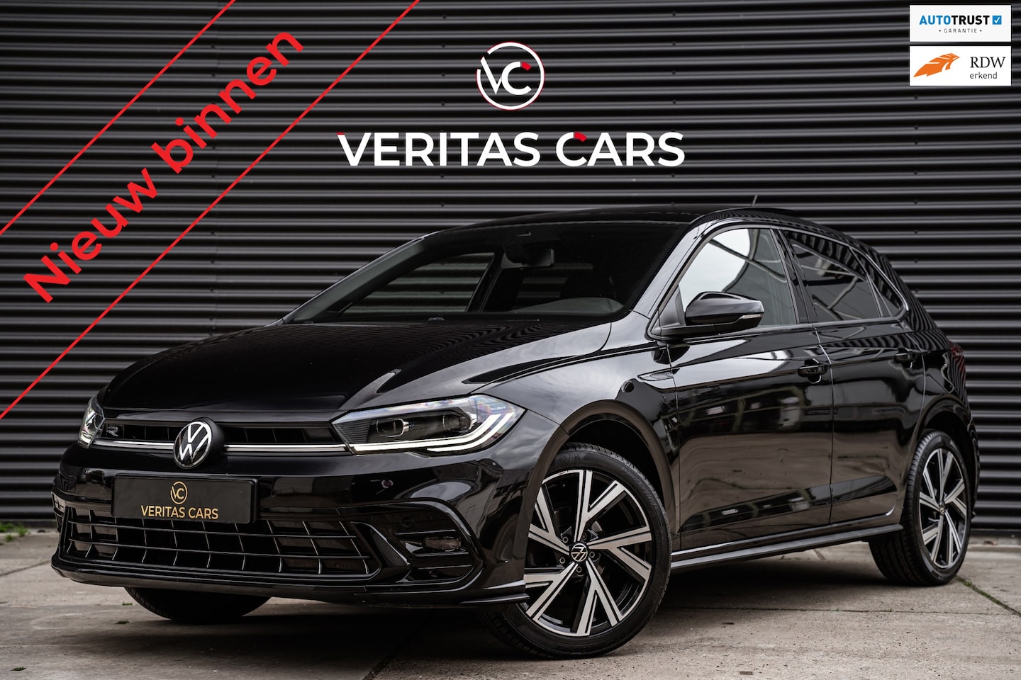 Volkswagen Polo - 1.0 TSI R-Line 95PK|Pano|IQ.Light|Lane assist|CarPlay|Navi|Sfeerverlichting - AutoWereld.nl