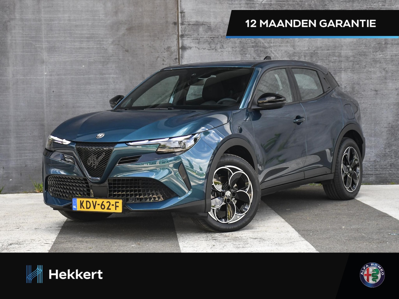 Alfa Romeo Junior - Elettrica 54 kWh 156pk Automaat 18''LM | PDC ACHTER | ADAPT. CC | STANDKACHEL | APPLE-CARP - AutoWereld.nl