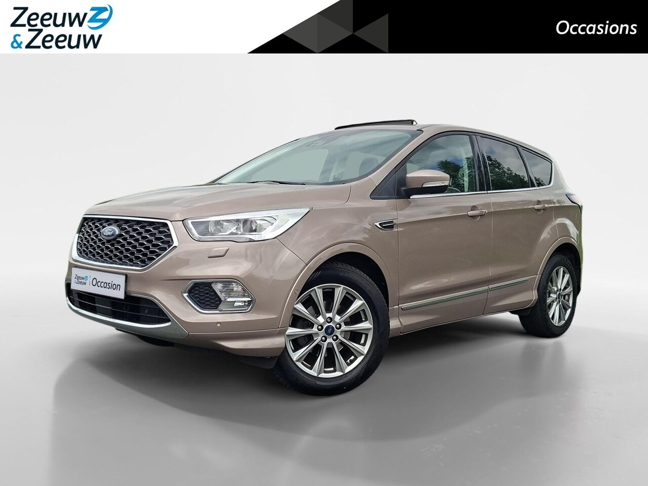 Ford Kuga - 1.5 EcoBoost Vignale 150PK | Panoramadak | Adaptieve Cruise Control | Camera | Leder | EL. - AutoWereld.nl