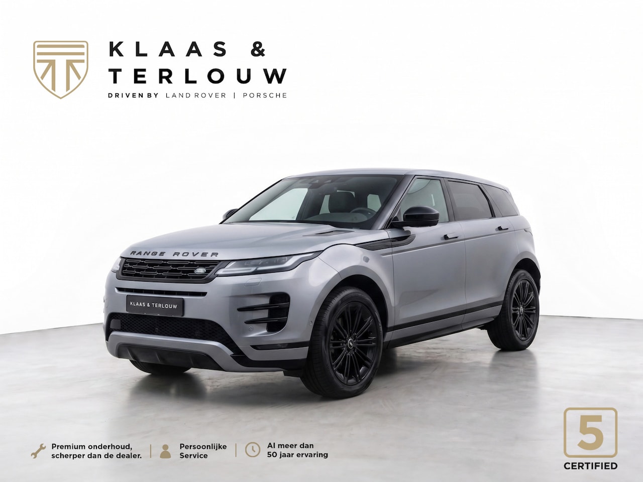 Land Rover Range Rover Evoque - 1.5 P270e PHEV AWD Dynamic SE | NP € 81.214,- | Black Pack | 20'' Gloss Black | Schuifkant - AutoWereld.nl