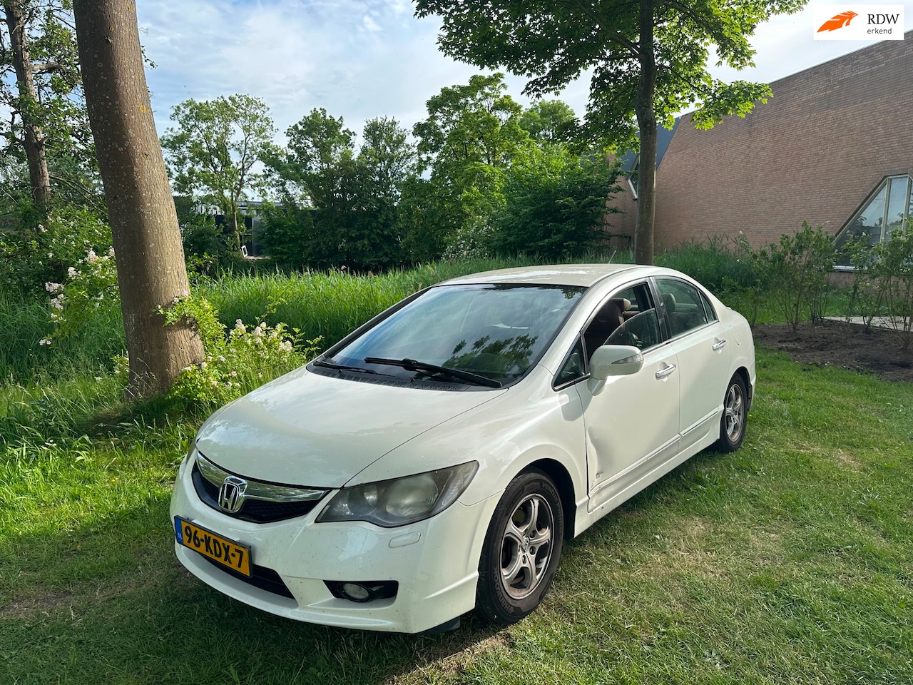 Honda Civic - 1.3 Hybrid Airco Leder XENON CLIMA VOL!! - AutoWereld.nl