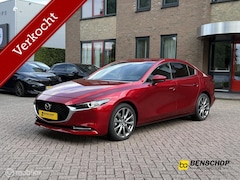 Mazda 3 - 3 2.0 e-SkyActiv-X M Hybrid 186 Luxury Navi Carplay 360 Camera Bose Memory Leer