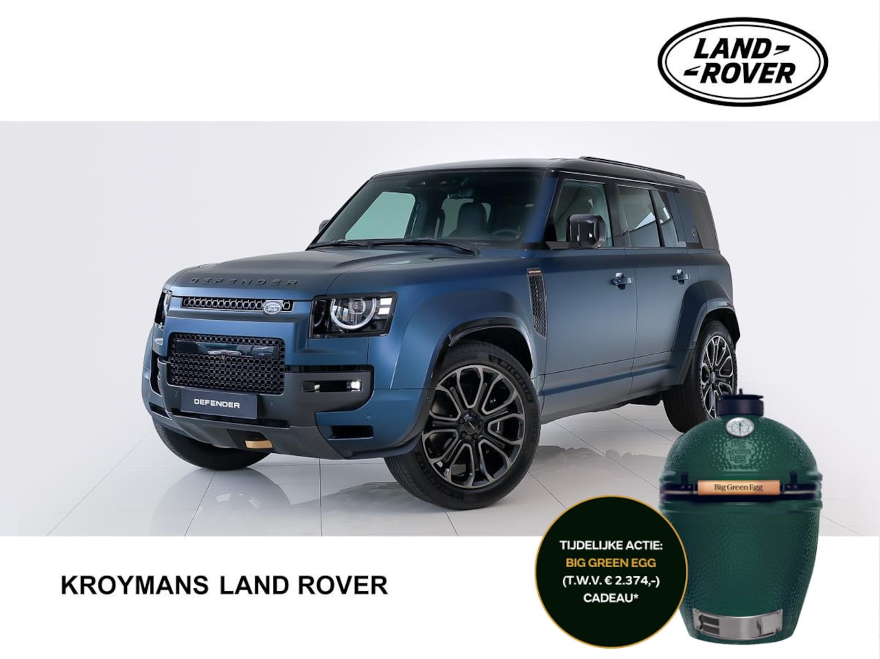 Land Rover Defender 110 - 4.4 P635 Octa l V8 l Satin l Chopped Carbon l Trekhaak - AutoWereld.nl