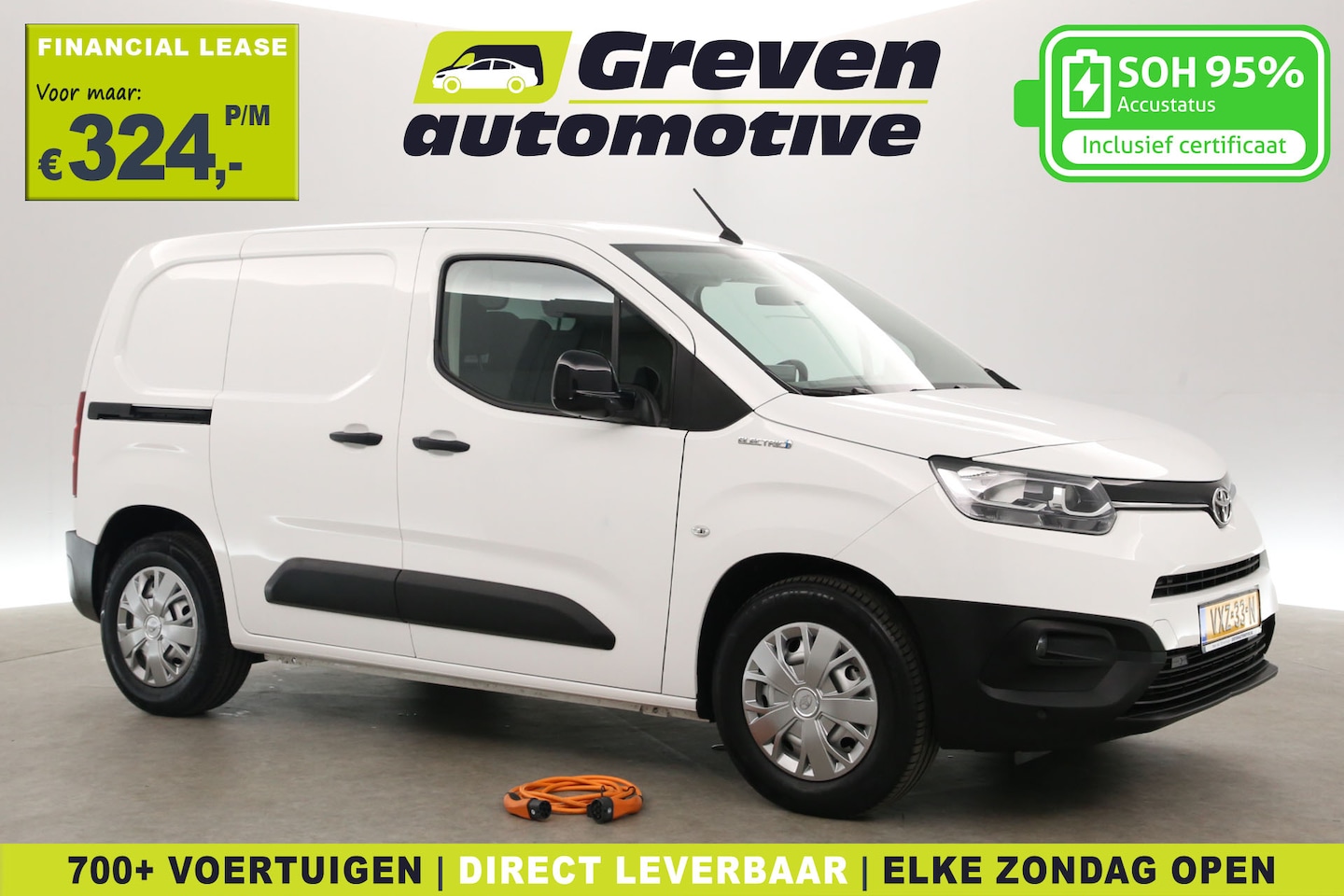 Toyota ProAce City - 50 kWh | Snelladen | SOH 95% | Virtual Cockpit | 3 Zits | Airco | Cruise | Carplay | Parke - AutoWereld.nl