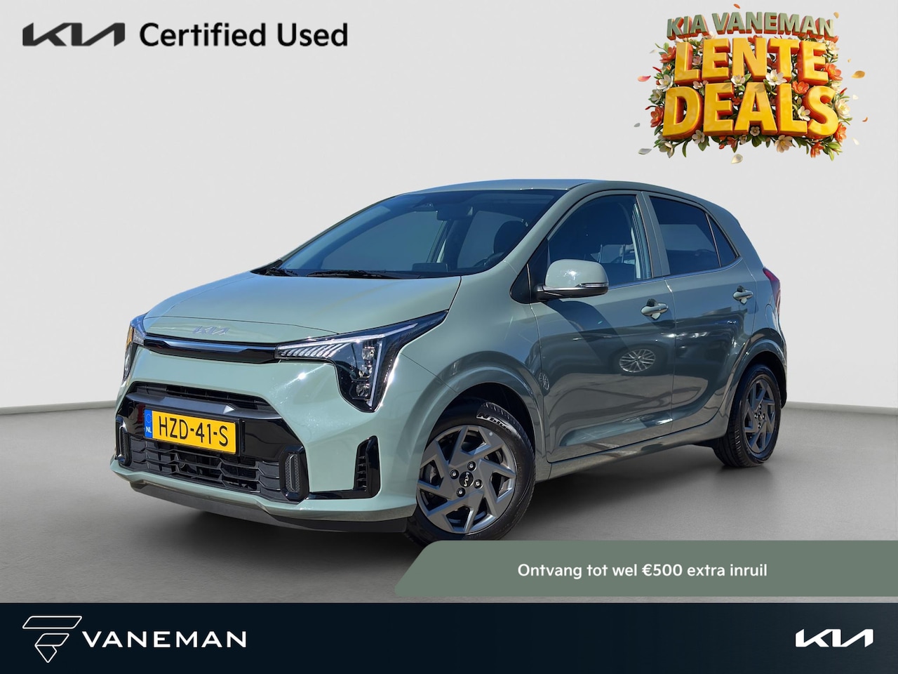 Kia Picanto - 1.0 DPI DynamicPlusLine Camera | Navi | LMV | Key-Less | Apple CarPlay/Android Auto | Crui - AutoWereld.nl